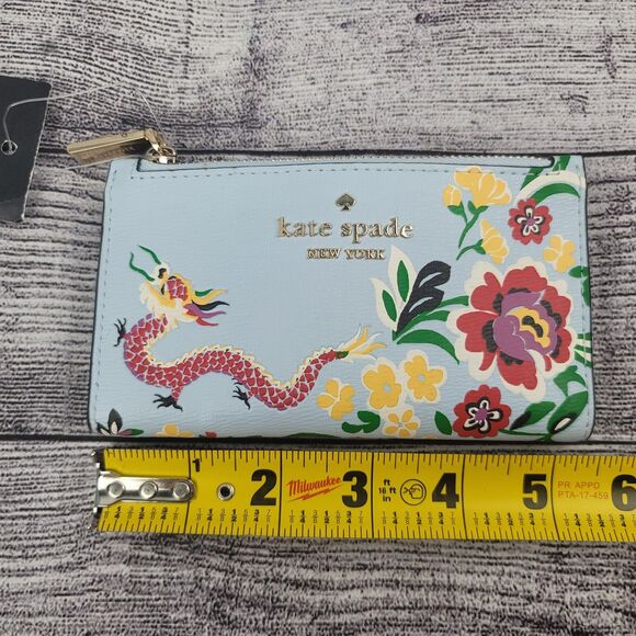 Kate Spade Lunar Year Of The Dragon Bifold Wallet NWT! Gorgeous!! KE689 - Picture 6 of 7